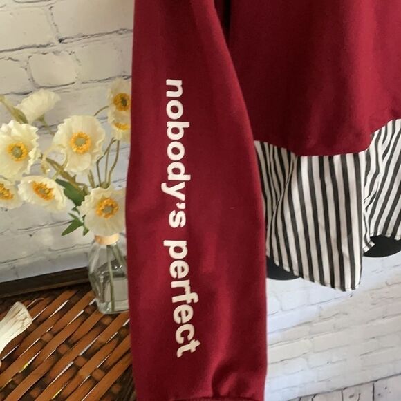 90’s Baby Layered Mixed Media Top Shirt - Picture 4 of 6